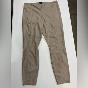 Nicole Miller New York Faux Lather Leggings